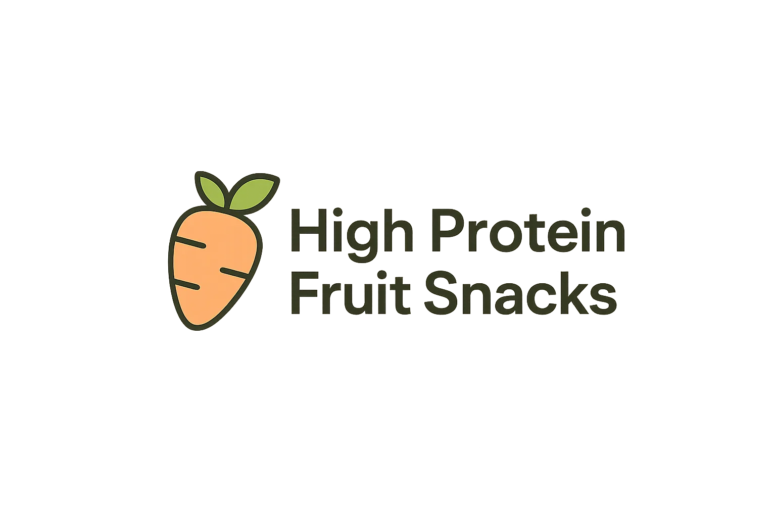 High protein fruit snacks logo